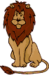 Gif animé lion rugit